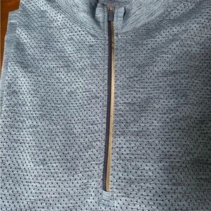 Lululemon Night Sea/Soft Denim Metal Vent Tech Quarter-Zip Pullover XL